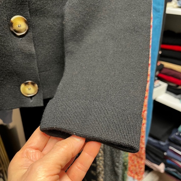 Sezane Betty Cardigan in Black, size S - Picture 6 of 9